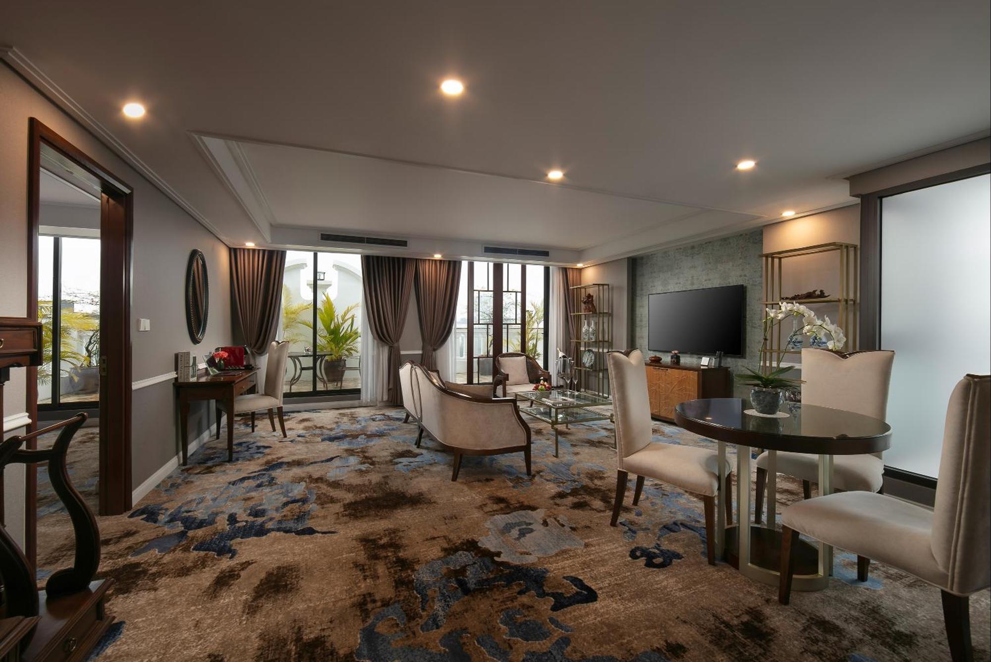 فندق ذا أورينتال جايد هانوي المظهر الخارجي الصورة A suite at the hotel